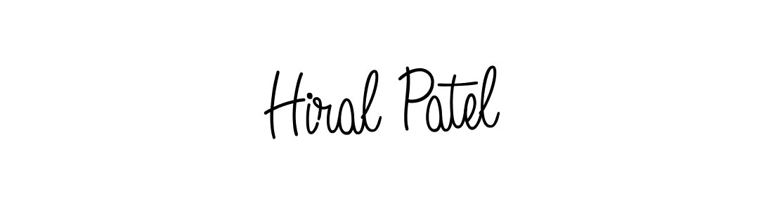 How to Draw Hiral Patel signature style? Angelique-Rose-font-FFP is a latest design signature styles for name Hiral Patel. Hiral Patel signature style 5 images and pictures png