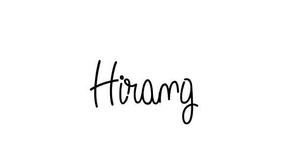 Angelique-Rose-font-FFP is a professional signature style that is perfect for those who want to add a touch of class to their signature. It is also a great choice for those who want to make their signature more unique. Get Hirang name to fancy signature for free. Hirang signature style 5 images and pictures png