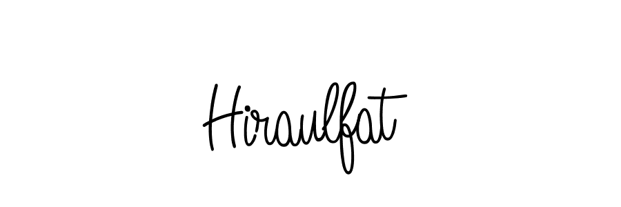 How to make Hiraulfat signature? Angelique-Rose-font-FFP is a professional autograph style. Create handwritten signature for Hiraulfat name. Hiraulfat signature style 5 images and pictures png