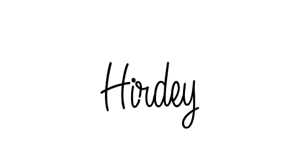 How to make Hirdey signature? Angelique-Rose-font-FFP is a professional autograph style. Create handwritten signature for Hirdey name. Hirdey signature style 5 images and pictures png