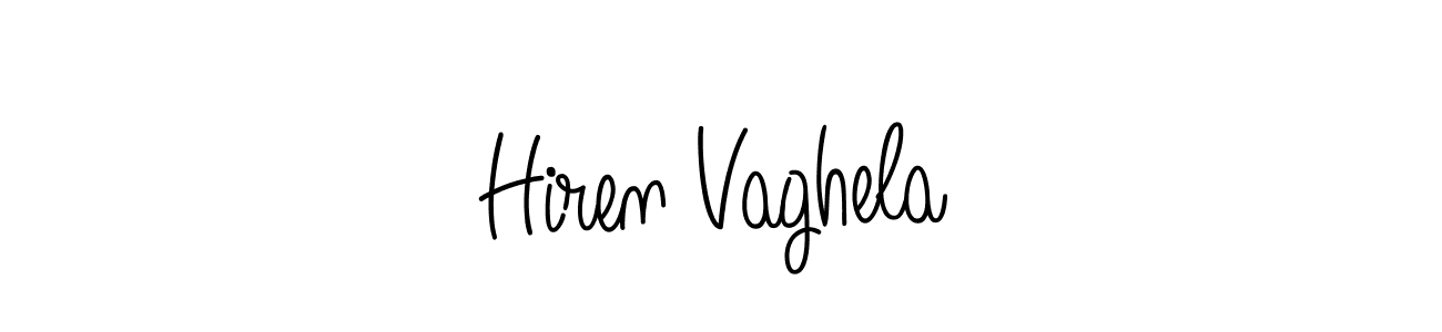 This is the best signature style for the Hiren Vaghela name. Also you like these signature font (Angelique-Rose-font-FFP). Mix name signature. Hiren Vaghela signature style 5 images and pictures png