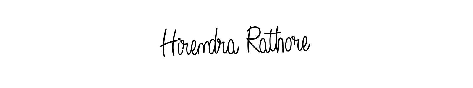 Once you've used our free online signature maker to create your best signature Angelique-Rose-font-FFP style, it's time to enjoy all of the benefits that Hirendra Rathore name signing documents. Hirendra Rathore signature style 5 images and pictures png