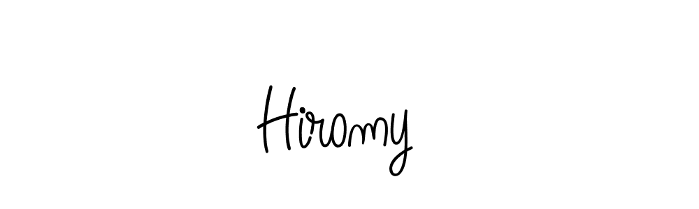 This is the best signature style for the Hiromy ✨ name. Also you like these signature font (Angelique-Rose-font-FFP). Mix name signature. Hiromy ✨ signature style 5 images and pictures png
