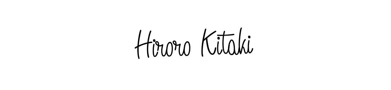 Make a beautiful signature design for name Hiroro Kitaki. Use this online signature maker to create a handwritten signature for free. Hiroro Kitaki signature style 5 images and pictures png
