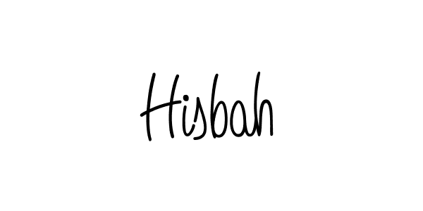 How to make Hisbah name signature. Use Angelique-Rose-font-FFP style for creating short signs online. This is the latest handwritten sign. Hisbah signature style 5 images and pictures png