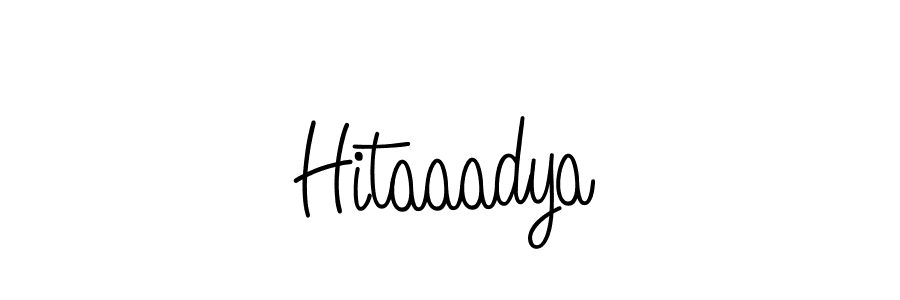 if you are searching for the best signature style for your name Hitaaadya. so please give up your signature search. here we have designed multiple signature styles  using Angelique-Rose-font-FFP. Hitaaadya signature style 5 images and pictures png