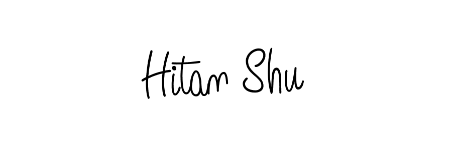 Also we have Hitan Shu name is the best signature style. Create professional handwritten signature collection using Angelique-Rose-font-FFP autograph style. Hitan Shu signature style 5 images and pictures png