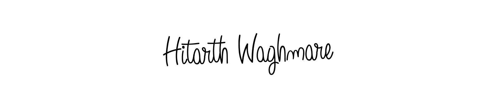 How to make Hitarth Waghmare signature? Angelique-Rose-font-FFP is a professional autograph style. Create handwritten signature for Hitarth Waghmare name. Hitarth Waghmare signature style 5 images and pictures png