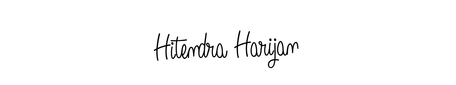 Make a short Hitendra Harijan signature style. Manage your documents anywhere anytime using Angelique-Rose-font-FFP. Create and add eSignatures, submit forms, share and send files easily. Hitendra Harijan signature style 5 images and pictures png