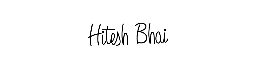 Angelique-Rose-font-FFP is a professional signature style that is perfect for those who want to add a touch of class to their signature. It is also a great choice for those who want to make their signature more unique. Get Hitesh Bhai name to fancy signature for free. Hitesh Bhai signature style 5 images and pictures png