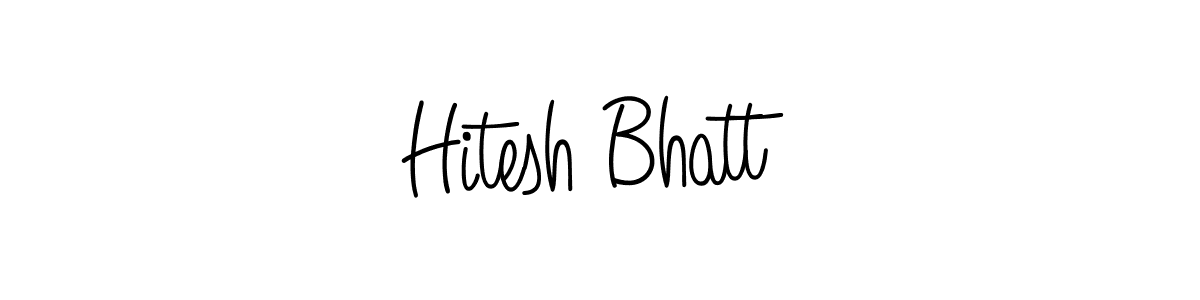 You can use this online signature creator to create a handwritten signature for the name Hitesh Bhatt. This is the best online autograph maker. Hitesh Bhatt signature style 5 images and pictures png