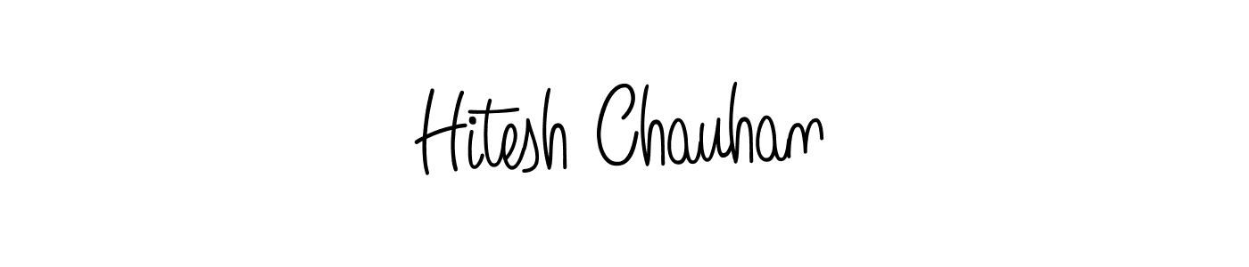 It looks lik you need a new signature style for name Hitesh Chauhan. Design unique handwritten (Angelique-Rose-font-FFP) signature with our free signature maker in just a few clicks. Hitesh Chauhan signature style 5 images and pictures png