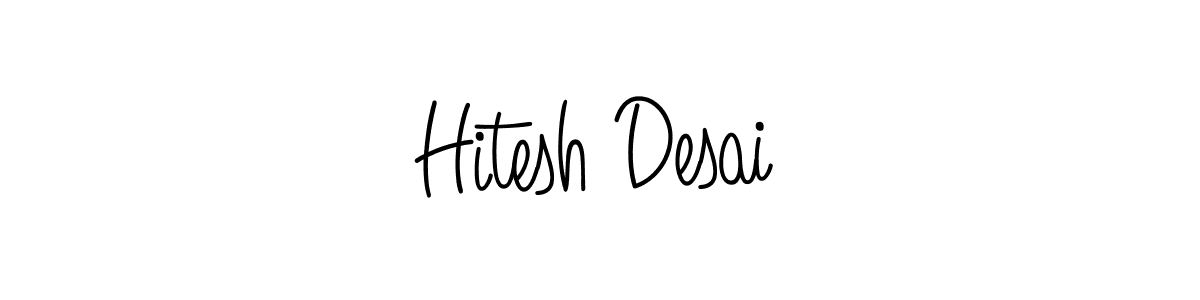 Once you've used our free online signature maker to create your best signature Angelique-Rose-font-FFP style, it's time to enjoy all of the benefits that Hitesh Desai name signing documents. Hitesh Desai signature style 5 images and pictures png