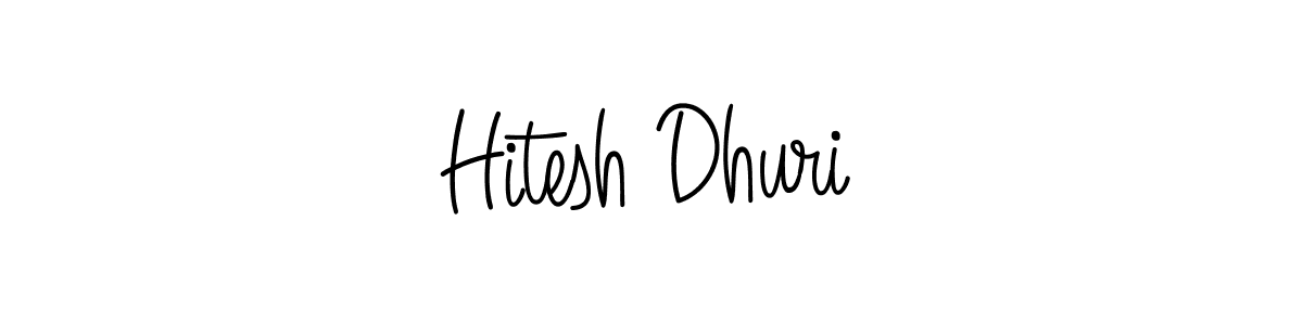 if you are searching for the best signature style for your name Hitesh Dhuri. so please give up your signature search. here we have designed multiple signature styles  using Angelique-Rose-font-FFP. Hitesh Dhuri signature style 5 images and pictures png