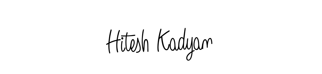 This is the best signature style for the Hitesh Kadyan name. Also you like these signature font (Angelique-Rose-font-FFP). Mix name signature. Hitesh Kadyan signature style 5 images and pictures png