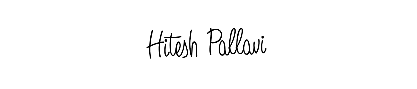 Make a beautiful signature design for name Hitesh Pallavi. Use this online signature maker to create a handwritten signature for free. Hitesh Pallavi signature style 5 images and pictures png