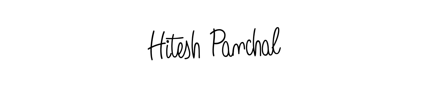 Best and Professional Signature Style for Hitesh Panchal. Angelique-Rose-font-FFP Best Signature Style Collection. Hitesh Panchal signature style 5 images and pictures png