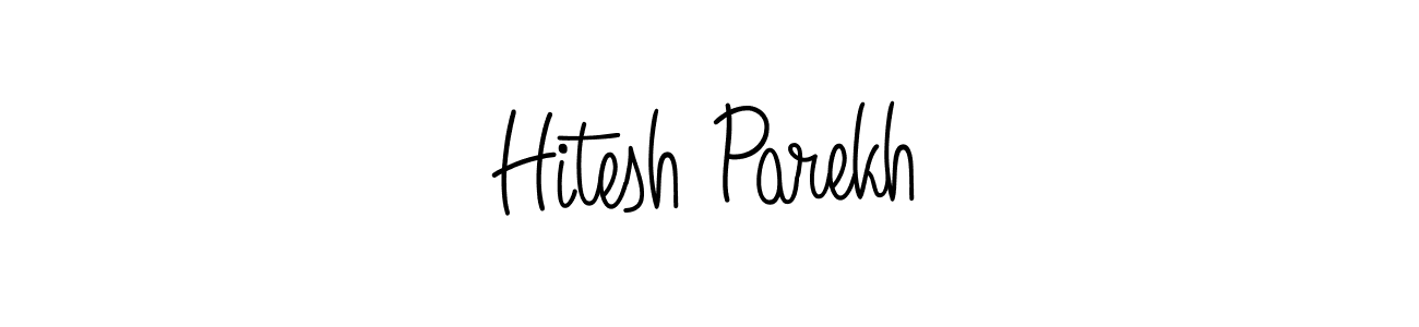 How to Draw Hitesh Parekh signature style? Angelique-Rose-font-FFP is a latest design signature styles for name Hitesh Parekh. Hitesh Parekh signature style 5 images and pictures png