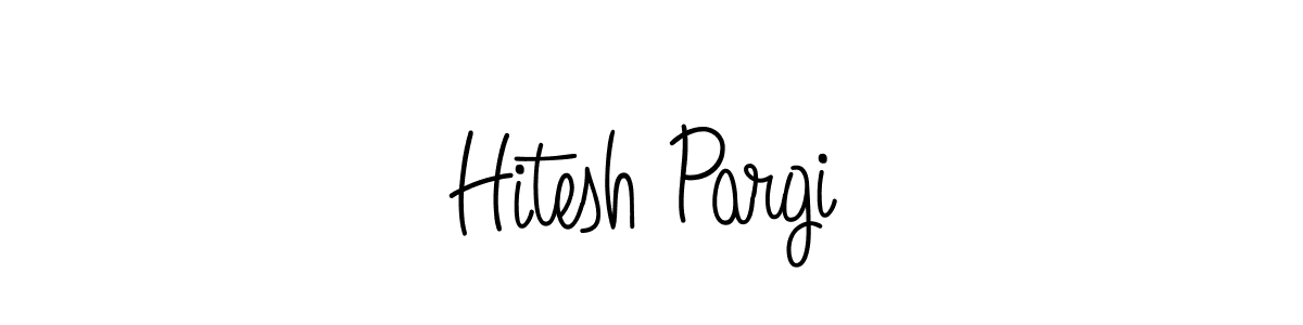 if you are searching for the best signature style for your name Hitesh Pargi. so please give up your signature search. here we have designed multiple signature styles  using Angelique-Rose-font-FFP. Hitesh Pargi signature style 5 images and pictures png