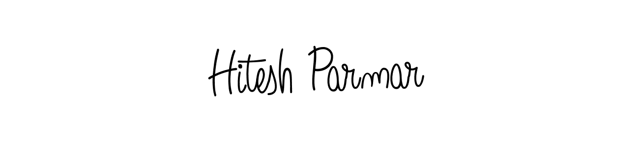 Similarly Angelique-Rose-font-FFP is the best handwritten signature design. Signature creator online .You can use it as an online autograph creator for name Hitesh Parmar. Hitesh Parmar signature style 5 images and pictures png