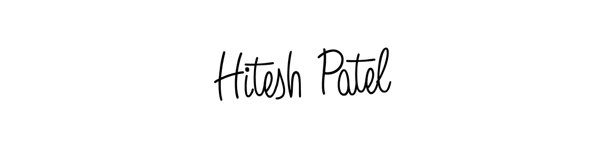 if you are searching for the best signature style for your name Hitesh Patel. so please give up your signature search. here we have designed multiple signature styles  using Angelique-Rose-font-FFP. Hitesh Patel signature style 5 images and pictures png