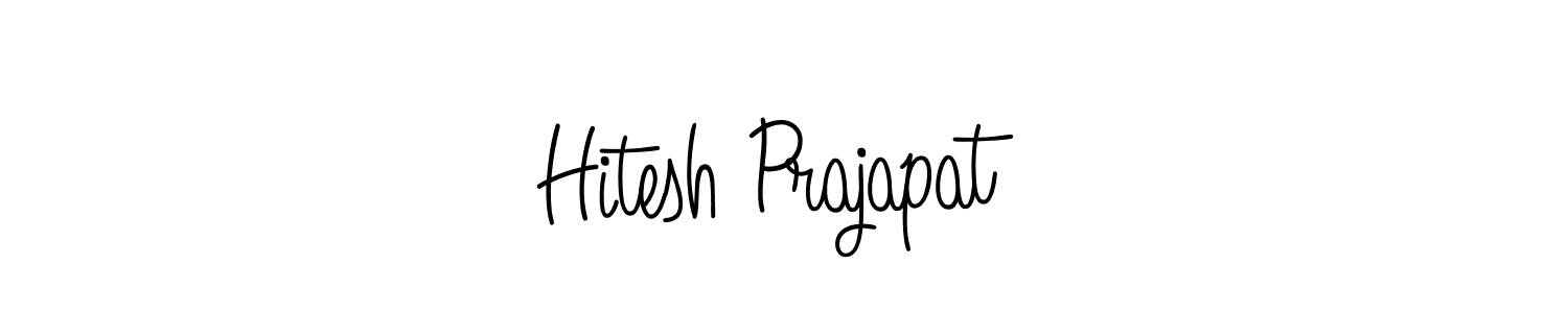 if you are searching for the best signature style for your name Hitesh Prajapat. so please give up your signature search. here we have designed multiple signature styles  using Angelique-Rose-font-FFP. Hitesh Prajapat signature style 5 images and pictures png