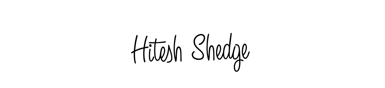 Angelique-Rose-font-FFP is a professional signature style that is perfect for those who want to add a touch of class to their signature. It is also a great choice for those who want to make their signature more unique. Get Hitesh Shedge name to fancy signature for free. Hitesh Shedge signature style 5 images and pictures png