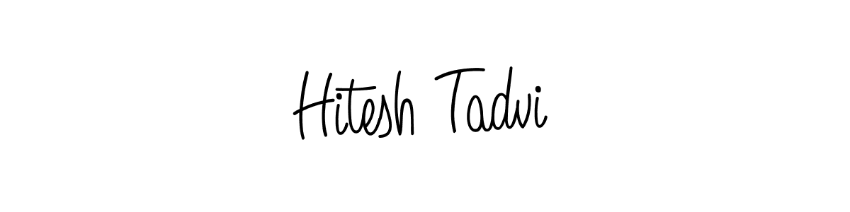 You can use this online signature creator to create a handwritten signature for the name Hitesh Tadvi. This is the best online autograph maker. Hitesh Tadvi signature style 5 images and pictures png