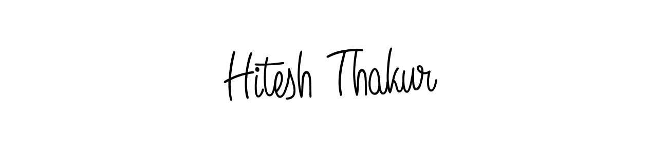 You can use this online signature creator to create a handwritten signature for the name Hitesh Thakur. This is the best online autograph maker. Hitesh Thakur signature style 5 images and pictures png