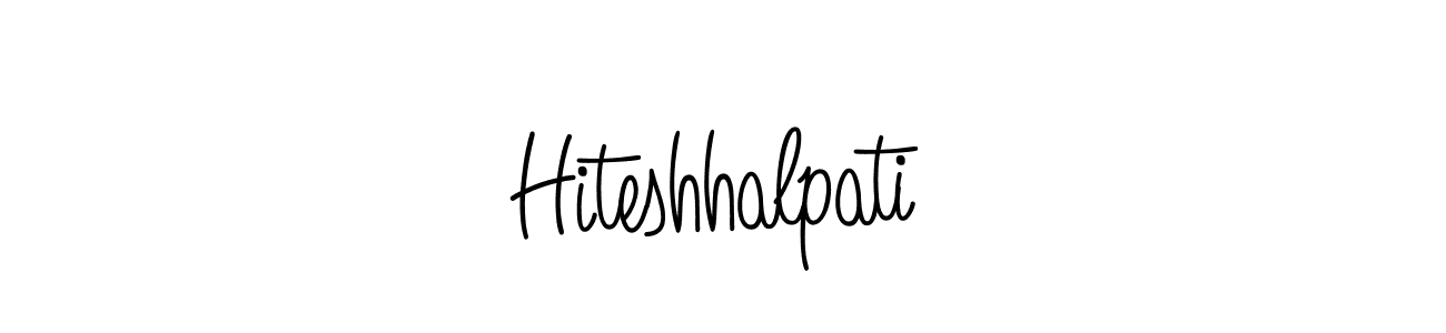 Create a beautiful signature design for name Hiteshhalpati. With this signature (Angelique-Rose-font-FFP) fonts, you can make a handwritten signature for free. Hiteshhalpati signature style 5 images and pictures png