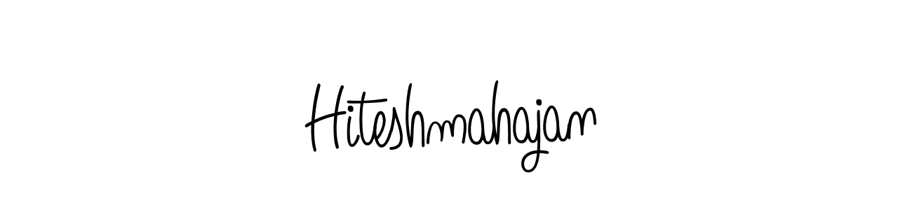 You can use this online signature creator to create a handwritten signature for the name Hiteshmahajan. This is the best online autograph maker. Hiteshmahajan signature style 5 images and pictures png