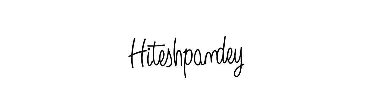 Also we have Hiteshpandey name is the best signature style. Create professional handwritten signature collection using Angelique-Rose-font-FFP autograph style. Hiteshpandey signature style 5 images and pictures png