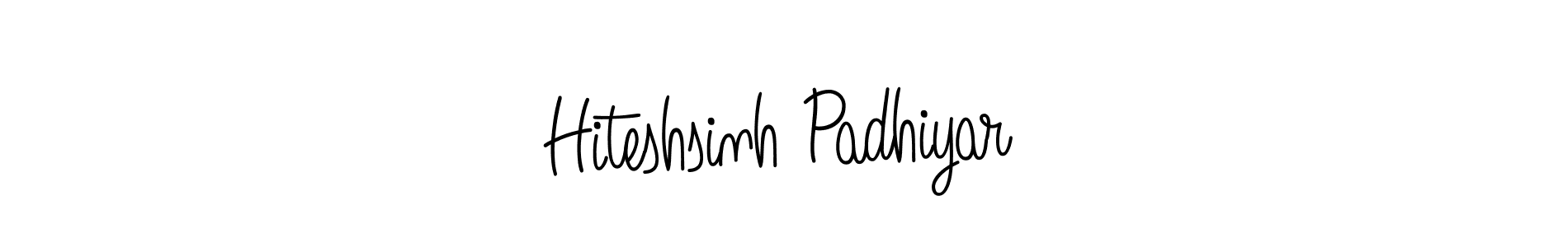 Also You can easily find your signature by using the search form. We will create Hiteshsinh Padhiyar name handwritten signature images for you free of cost using Angelique-Rose-font-FFP sign style. Hiteshsinh Padhiyar signature style 5 images and pictures png