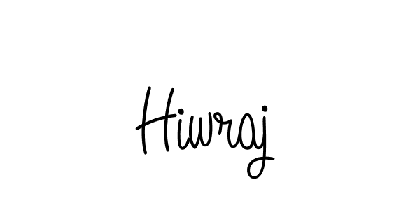 The best way (Angelique-Rose-font-FFP) to make a short signature is to pick only two or three words in your name. The name Hiwraj include a total of six letters. For converting this name. Hiwraj signature style 5 images and pictures png