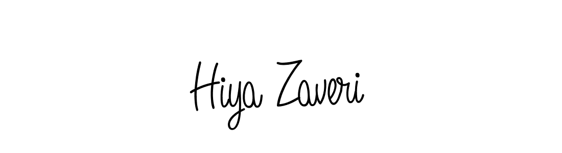 Make a short Hiya Zaveri signature style. Manage your documents anywhere anytime using Angelique-Rose-font-FFP. Create and add eSignatures, submit forms, share and send files easily. Hiya Zaveri signature style 5 images and pictures png