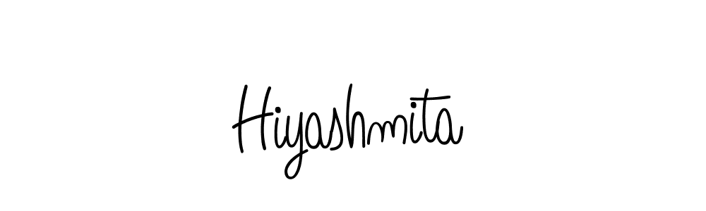 The best way (Angelique-Rose-font-FFP) to make a short signature is to pick only two or three words in your name. The name Hiyashmita include a total of six letters. For converting this name. Hiyashmita signature style 5 images and pictures png