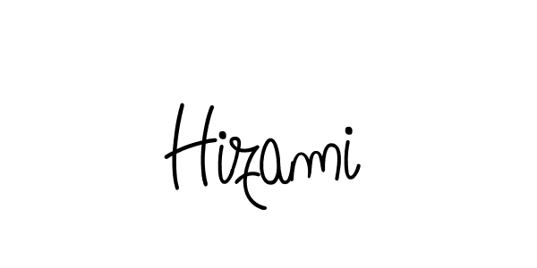 Also we have Hizami name is the best signature style. Create professional handwritten signature collection using Angelique-Rose-font-FFP autograph style. Hizami signature style 5 images and pictures png