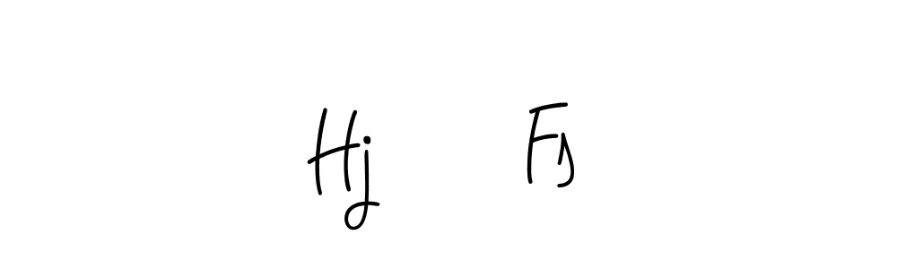Make a beautiful signature design for name Hj      Fs. Use this online signature maker to create a handwritten signature for free. Hj      Fs signature style 5 images and pictures png