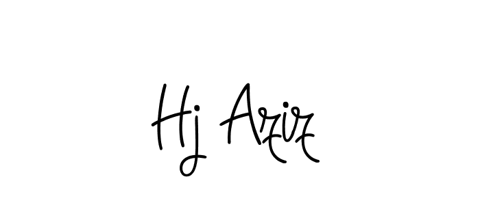 You can use this online signature creator to create a handwritten signature for the name Hj Aziz. This is the best online autograph maker. Hj Aziz signature style 5 images and pictures png