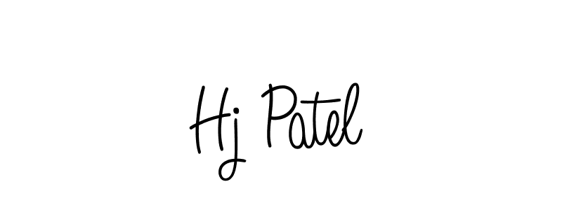 if you are searching for the best signature style for your name Hj Patel. so please give up your signature search. here we have designed multiple signature styles  using Angelique-Rose-font-FFP. Hj Patel signature style 5 images and pictures png