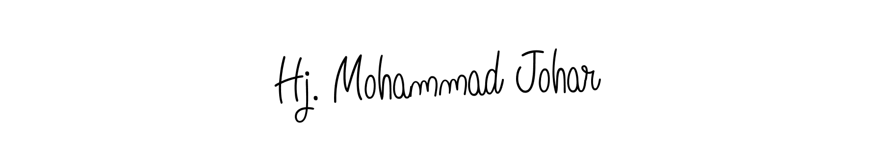 Check out images of Autograph of Hj. Mohammad Johar name. Actor Hj. Mohammad Johar Signature Style. Angelique-Rose-font-FFP is a professional sign style online. Hj. Mohammad Johar signature style 5 images and pictures png