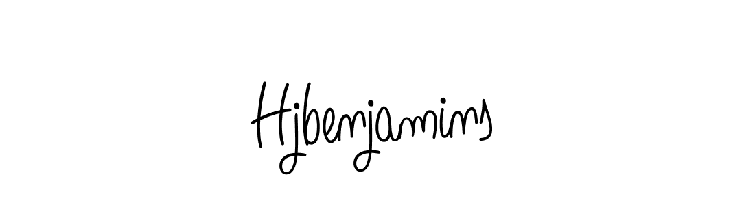 You should practise on your own different ways (Angelique-Rose-font-FFP) to write your name (Hjbenjamins) in signature. don't let someone else do it for you. Hjbenjamins signature style 5 images and pictures png