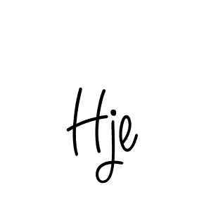 How to make Hje name signature. Use Angelique-Rose-font-FFP style for creating short signs online. This is the latest handwritten sign. Hje signature style 5 images and pictures png