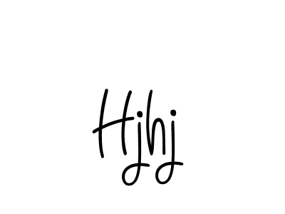 Design your own signature with our free online signature maker. With this signature software, you can create a handwritten (Angelique-Rose-font-FFP) signature for name Hjhj. Hjhj signature style 5 images and pictures png