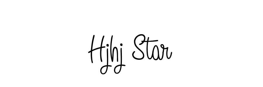 if you are searching for the best signature style for your name Hjhj Star. so please give up your signature search. here we have designed multiple signature styles  using Angelique-Rose-font-FFP. Hjhj Star signature style 5 images and pictures png