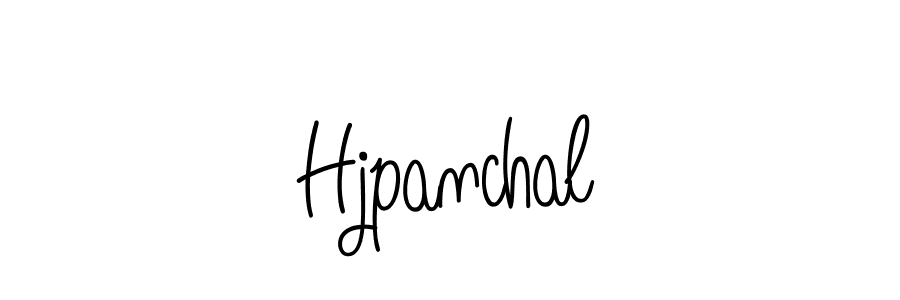 Create a beautiful signature design for name Hjpanchal. With this signature (Angelique-Rose-font-FFP) fonts, you can make a handwritten signature for free. Hjpanchal signature style 5 images and pictures png