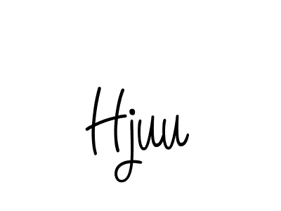 How to make Hjuu signature? Angelique-Rose-font-FFP is a professional autograph style. Create handwritten signature for Hjuu name. Hjuu signature style 5 images and pictures png