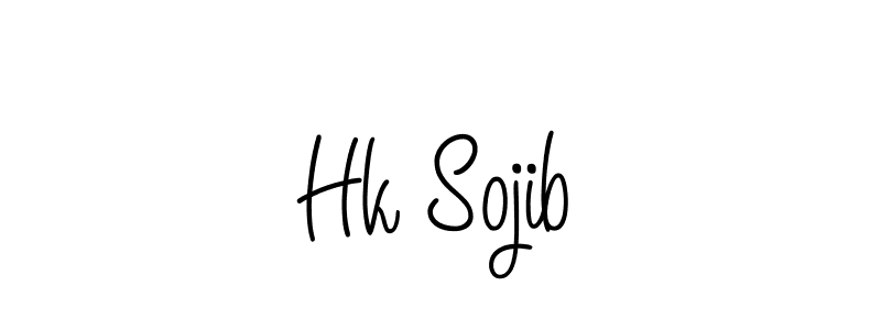 Here are the top 10 professional signature styles for the name Hk Sojib. These are the best autograph styles you can use for your name. Hk Sojib signature style 5 images and pictures png