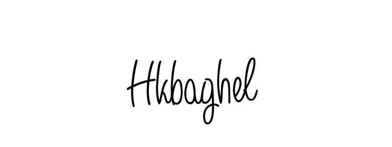 Make a beautiful signature design for name Hkbaghel. Use this online signature maker to create a handwritten signature for free. Hkbaghel signature style 5 images and pictures png