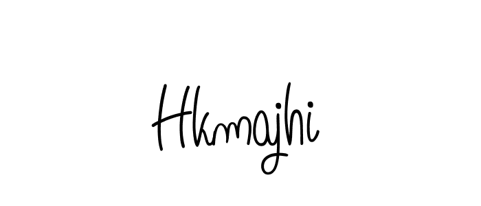 Make a beautiful signature design for name Hkmajhi. With this signature (Angelique-Rose-font-FFP) style, you can create a handwritten signature for free. Hkmajhi signature style 5 images and pictures png